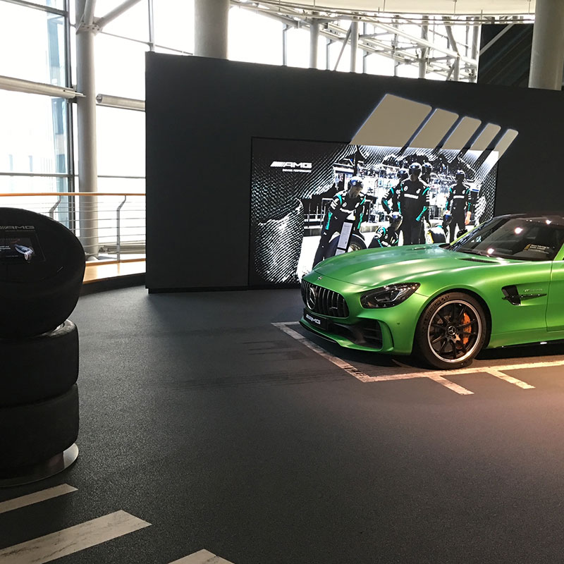 Audioausstattung für Showrooms